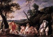 Jacob Jordaens Diana and Actaeon painting